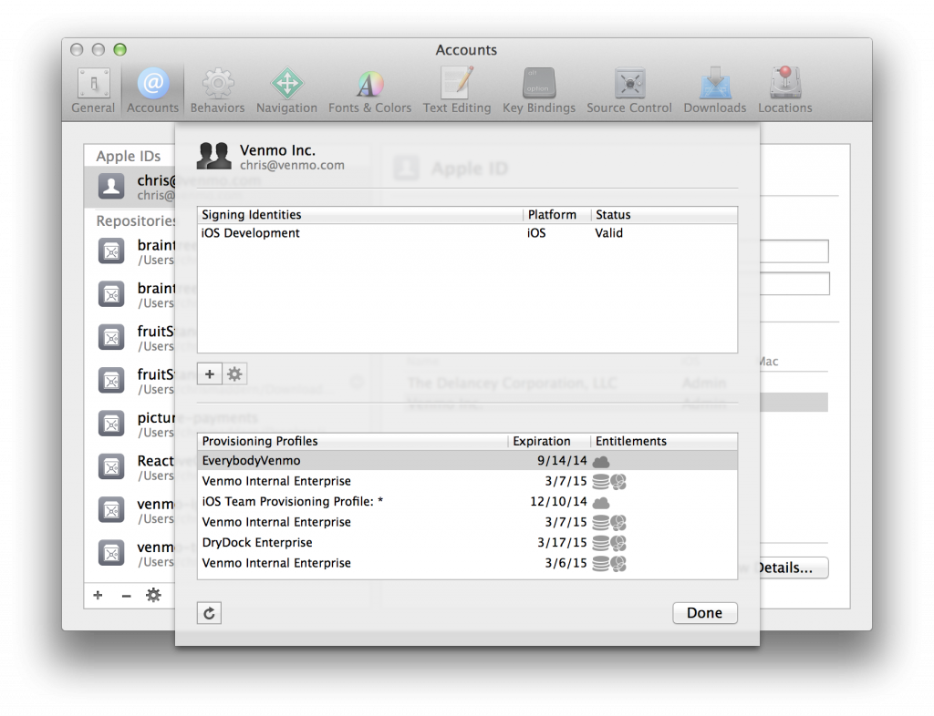 Provision Profiles